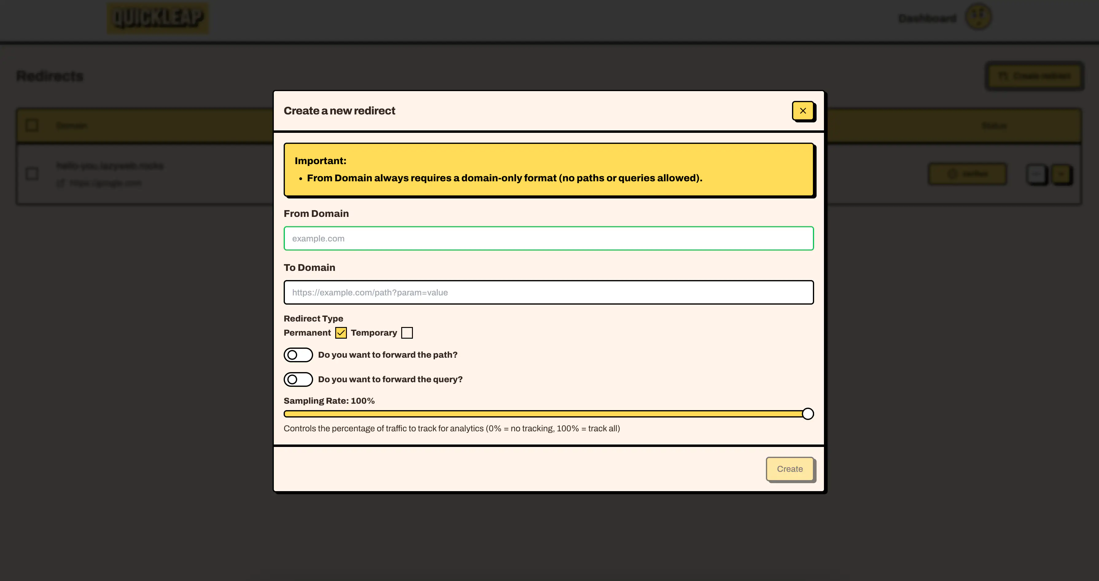 Path & Query Forwarding