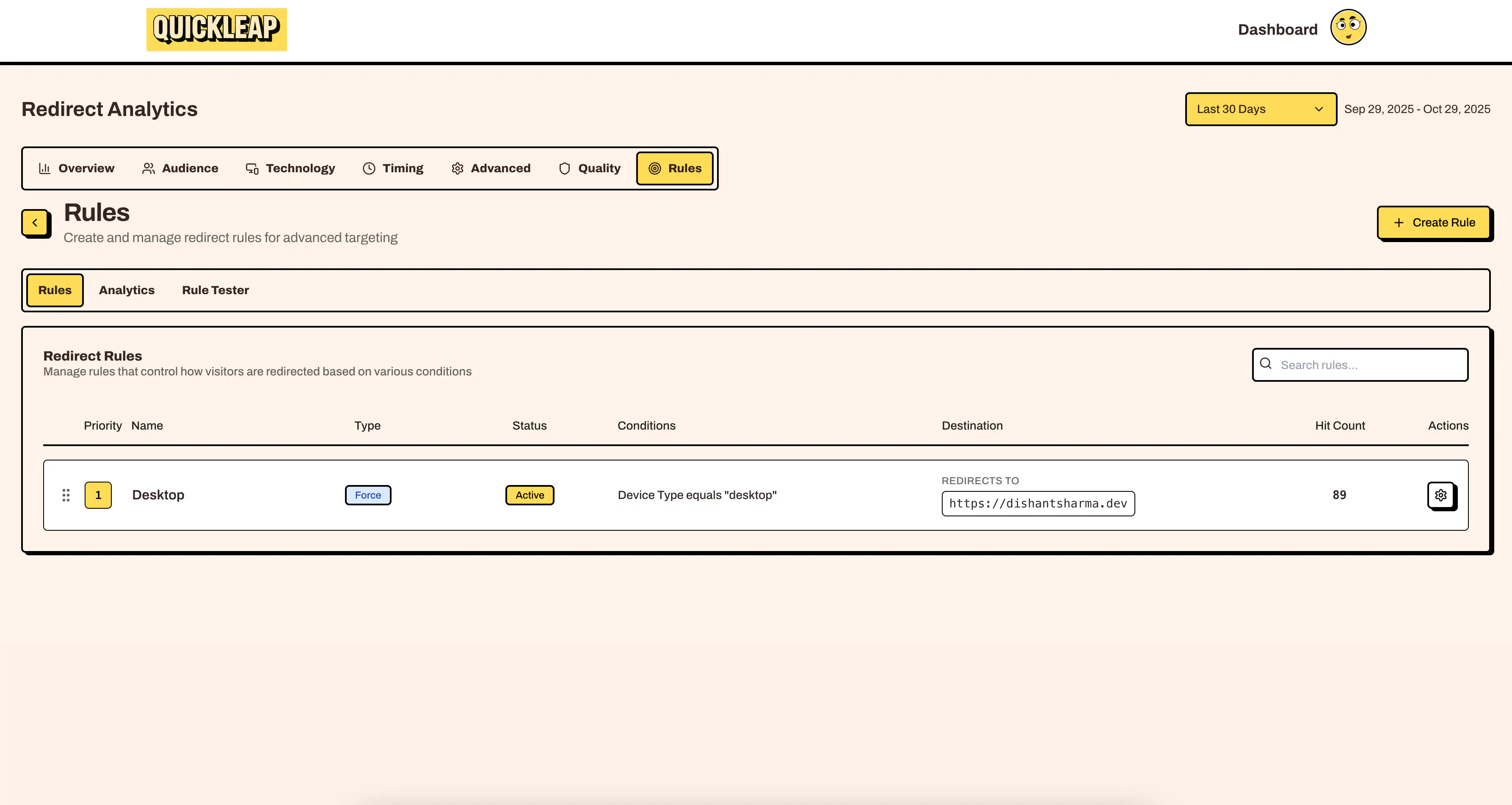 Intelligent Rule-Based Redirects