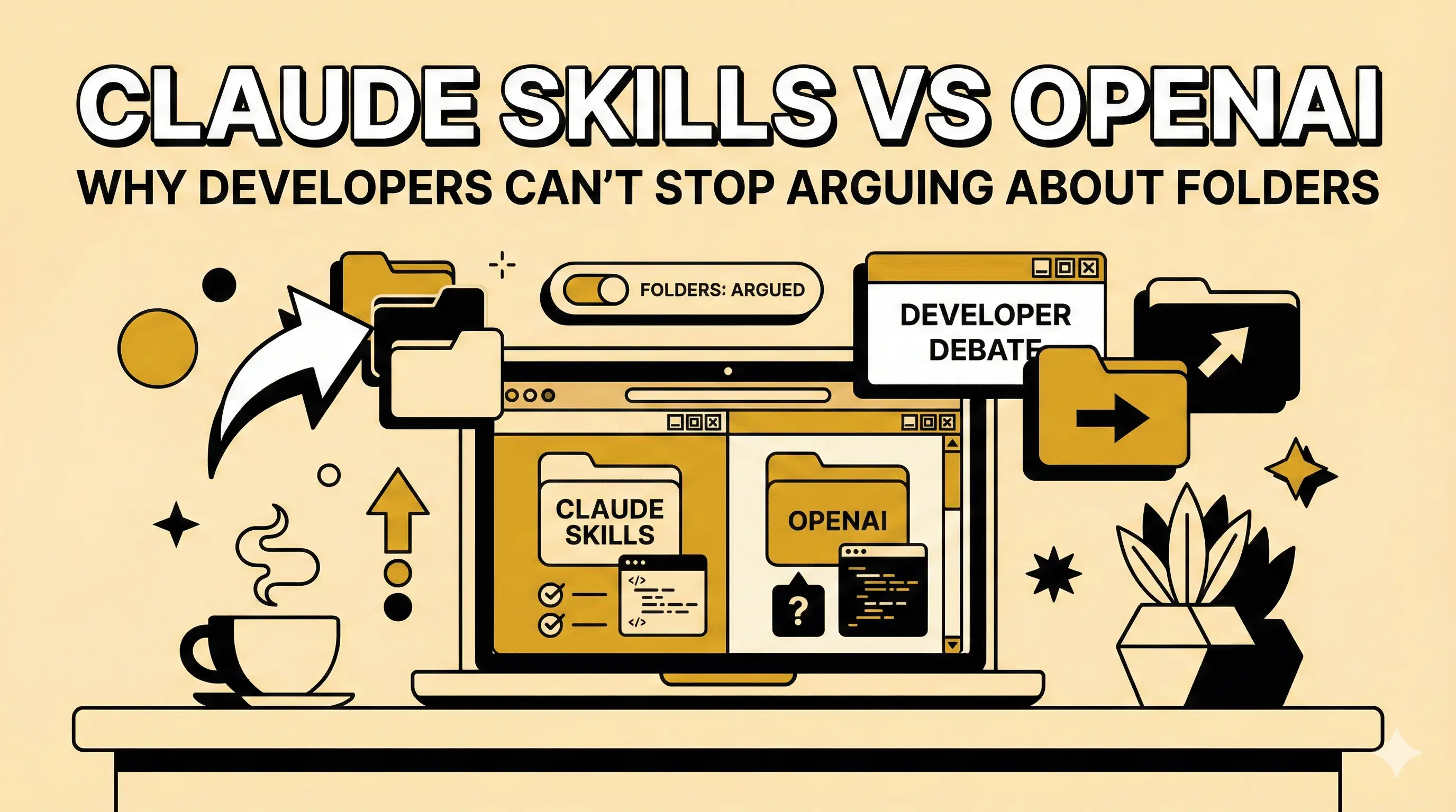 Claude Skills vs OpenAI: Why Developers Can't Stop Arguing About Folders