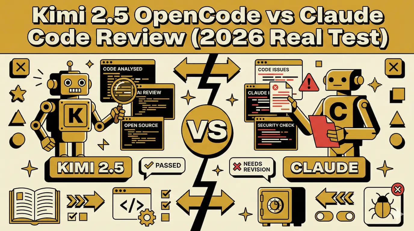 Kimi 2.5 OpenCode vs Claude Code: Real Developer Test