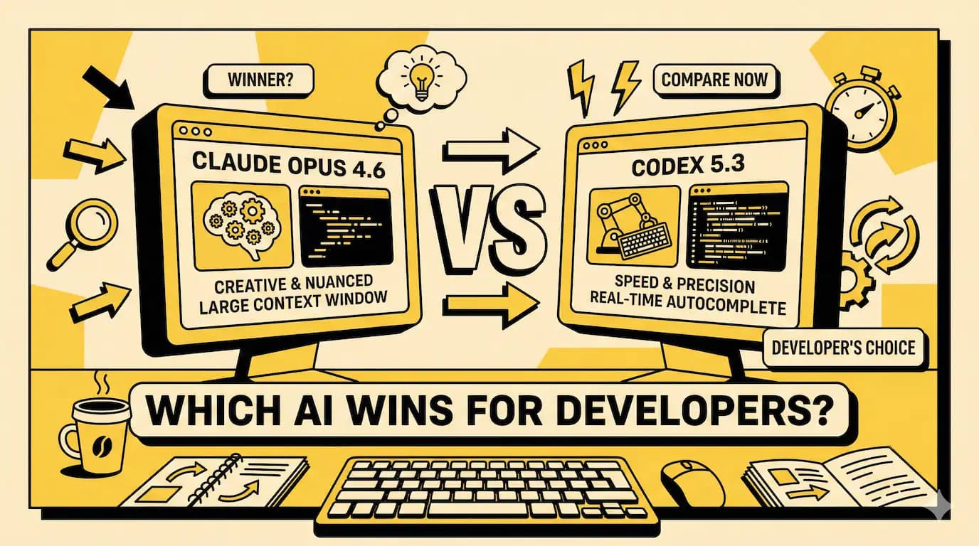 Claude Opus 4.6 vs Codex 5.3: Which AI Wins for Developers