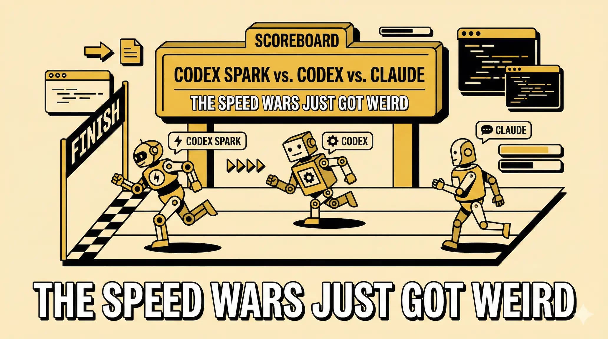 Codex Spark Launch vs Codex vs Claude: The Speed Wars Just Got Weird